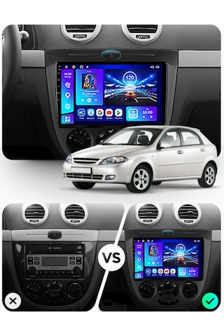 Chevrolet Lacettı 2004-2008 Multimedya Navigasyon Usb Kamera Carplayer 4 Ram