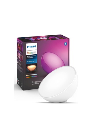 Go V2 Taşınabilir Akıllı Led Masa Lambası Bluetooth Özellikli Beyaz Ve Renkli Çok Renkli