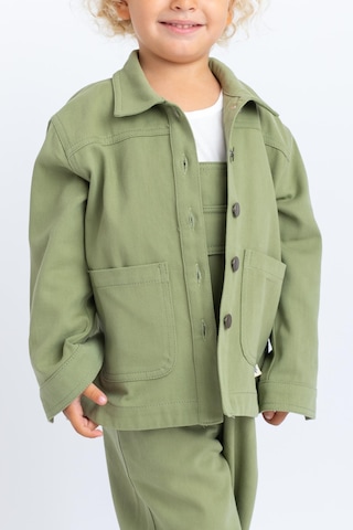 Oliven The Kid Oliventhekid Unisex Gabardin Ceket Yeşil Yeşil