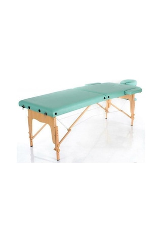 Medikalbirlik Ahşap 2 Parça Katlanabiir Masaj Masası Yeşil Vmaxi0133