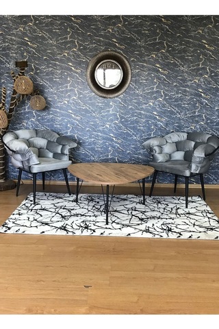 Yirmi15 90x90 Cm Atlantik Çam Desen Orta Sehpa