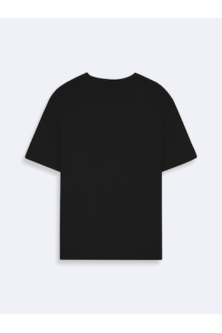 LTB Hologram Logo Baskılı Siyah T-shırt