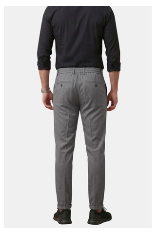 Deep Sea Deepsea Antrasit İtalyan Kesim Slim Fit Likralı Duble Paça Erkek Spor Pantolon 2602050