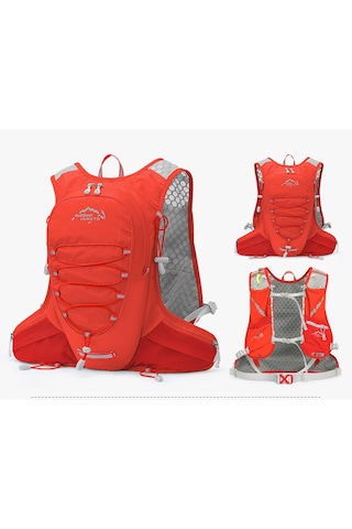 Inoxto 12 L Kırmızı Dağcılık Koşu Bisiklet Omuz Çantası