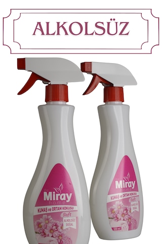Miray Home Soft  Alkolsüz Kumaş ve Ortam Kokusu Sprey 500 ML