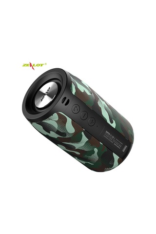 Ranyeek Zealot S32 Taşınabilir Bluetooth Hoparlör: Yağmurlu Kamuflaj, Tf Kart, Usb, Aux Girişi İle Çok Yönlü Ses Deneyimi