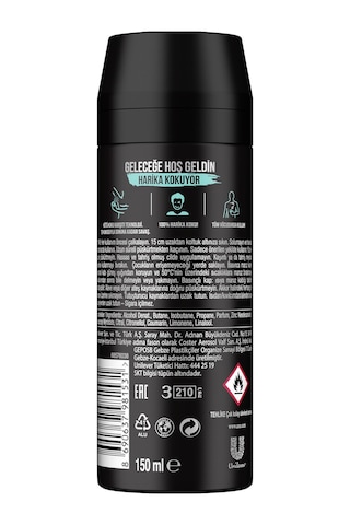 Axe Apollo Sage&Caderwood Erkek Sprey Deodorant 4 x 150 ML