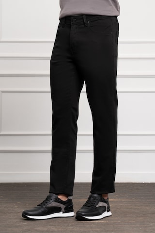Morven Erkek Siyah Mevsimlik Pamuk 5 Cep Dynamic Fit Jean Pantolon 25ms003027001 Siyah