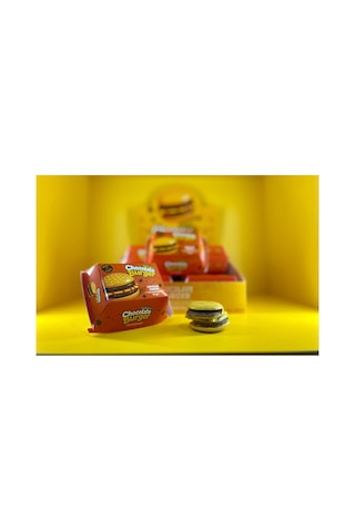 Mini Chocolate Burger Hamburger Şeklinde Çikolatalı Atıştırmalık