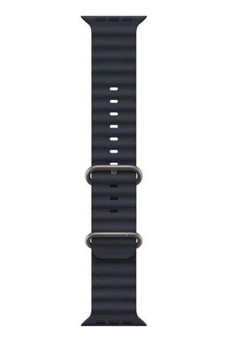 Apple Uyumlu Watch 10 Serisi 46mm Redclick Krd-75 Terletmez Dalgalı Tasarım Silikon Kordon