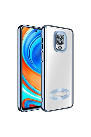 Xiaomi Redmi Note 9 Pro Kılıf Logo Gösteren Zore Omega Kılıf