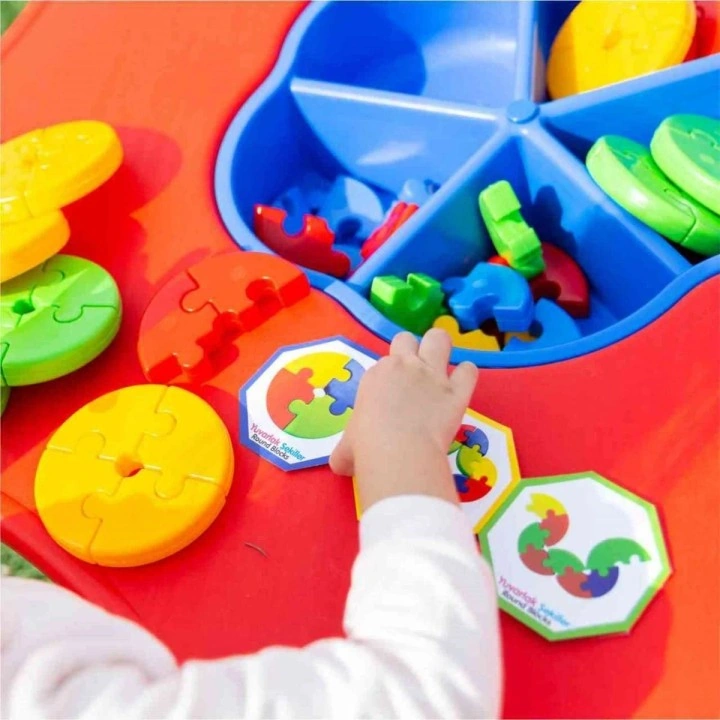 King Kids Yuvarlak Şekiller 72 Parça