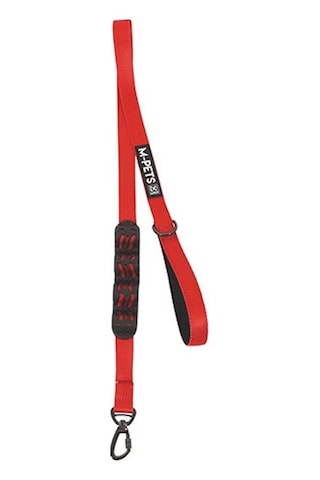 M-pets Flex Köpekler İçin Şok Emici Gezdirme Kayışı Kırmızı-siyah 120 Cm 244-58048.01 Çok Renkli