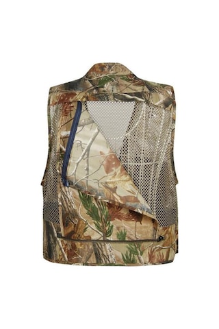 Suntek Erkekler Outdoor Çok Cepli Yelek Fly Fishing Photography - Çöl Kamuflajı Çok Renkli