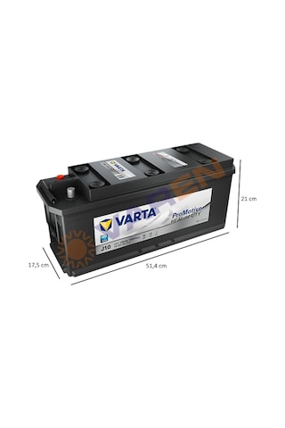 Varta Promotive Black J10 12V 135Ah Amper 1000 Cca Akü
