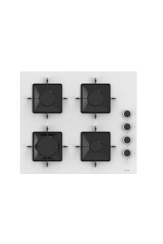 Bosch & Ferre Whiteline HBF512BW1T + SS206 + D087-SA 3 Lü Ankastre Set