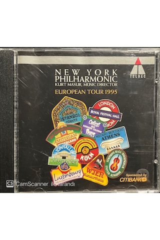 Plak Değildir Cd Dir Cd New York Philarmonic Kurt Masur Europea