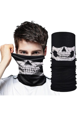 5.11 Motorcu Boyunluk Baf Buff Bandana 25x48 Cm Model 7 Açık Gri