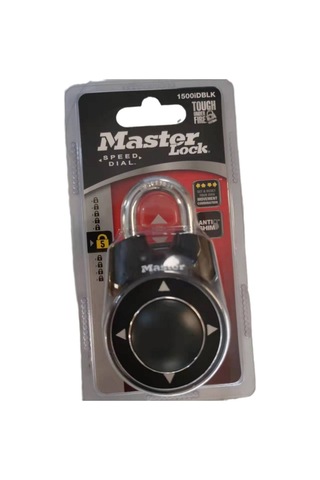 Neevoyu Master Lock Yönlü Kombinasyon Kilit: Spor Salonu Ve Okul Dolabı Koruması, Hızlı Erişim, Siyah Renk Siyah