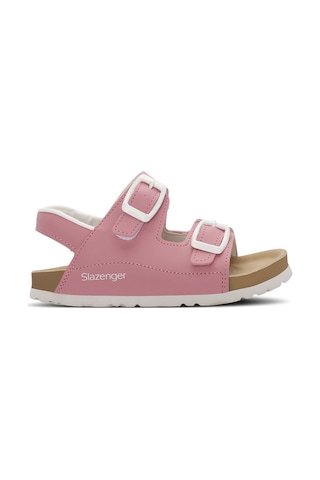 Slazenger Pudra Tokalı Kız Çocuk Sandalet Pudra