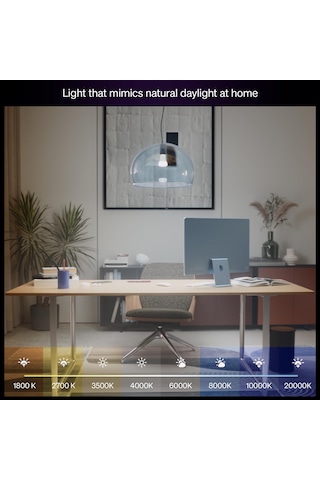 Philips Hue Led A67 Lamba, Beyaz Ve Renkli Ambiyans, E27 Duy, 11,
