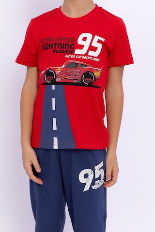 Cars Lisanslı Piston Cup Racing Series Kırmızı Erkek Çocuk Eşofman Takımı 5274-28954 Kırmızı