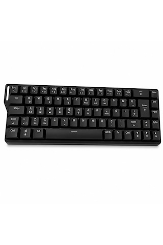 68 Tuş Türkçe Q Rgb Mekanik Gaming Klavye Outemu Manyetik Switch Hot Swappable Type-c Kablolu Kompakt Klavye