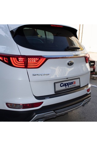 Kia Sportage 2016-2019 Yılları Arası Uyumlu Arka Tampon Eşiği Mat