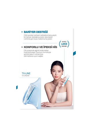 Tx Cream Derin Koyu Lekeler, Güneş Lekeleri İçin Anti Melasma Leke Kremi&ton Eşitleyici 50ml