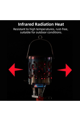 Tomshoo-kamp Isıtıcı Çadır Isıtıcı Kamp İçin-gümüş Gümüş