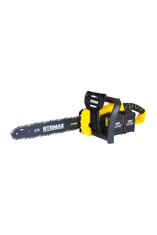 Rtrmax RTX1891 Şarjlı Ağaç Kesme Motoru 2xLi-ion 4 Ah 35 cm Pala Çift Akü X-Lion