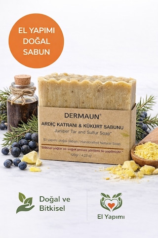 Dermaun Ardıç Katranı & Kükürt Sabunu 120 G