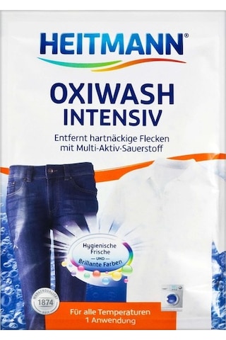 Heitmann Oxi Wash Hassas Çamaşır Deterjan Katkısı 50 G Heitmann Oxi Wash Hassas Çamaşır Deterjan Katkısı 50 G