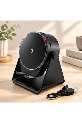 Bluetooth Soundpad Hoparlör 5w 2000mah Telefon Standı, Usb-c