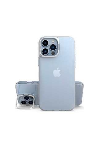 Apple Uyumlu iPhone 13 Pro Max Uyumlu Zore Skuba Kılıf-gümüş Gümüş -