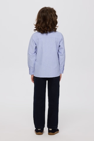 Panço Erkek Çocuk Basic Lacivert Oxford Gömlek
