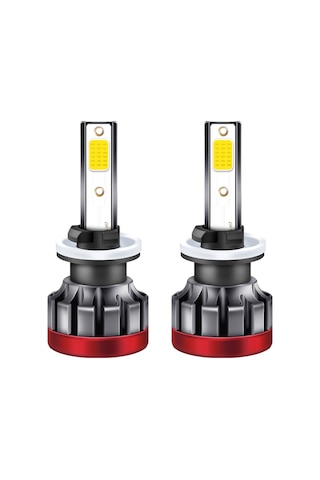 Kosona 880/881 Tipi 3000k Sarı Işık Led Araba Feneri, 30w 3000 Lumens, Ip68 Su Geçirmez, Plug And Play, 30.000+ Saat Ömür