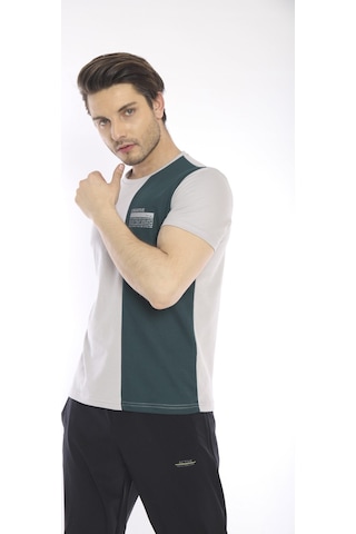 Escetic Erkek Spor, Abd Pike Interlok 1. Kalite Kumaş Gri Slimfit Bisikle