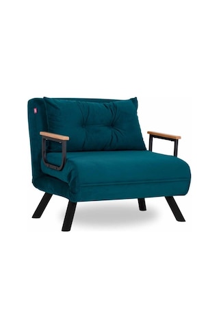 Pafu Sando Tekli Katlanır Yataklı Koltuk - Petrol Petrol Yeşili