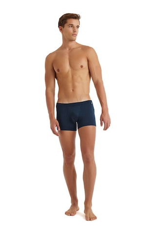 Erkek Modal Elastan Boxer Silver 9310 Lacivert