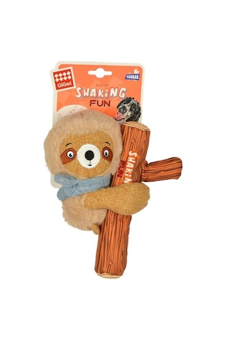 Gigwi Sesli Tembel Hayvan Köpek Peluş Oyuncağı 20 CM