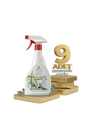 Worldchem Banyo Wc Temizleme 9x500 Ml