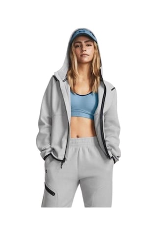 Under Armour Unstoppable Fleece Fz Bayan Sweatshırt 1379842-011 Gri
