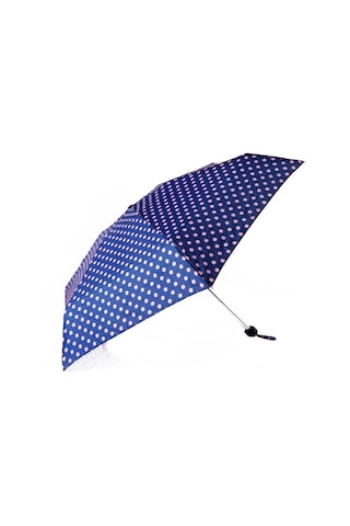 Biggdesign Moods Up Pembe Puantiyeli Lacivert Manuel Mini Şemsiye - Rüzgara Dayanıklı, Hafif, Renkli Tasarım Çok Renkli