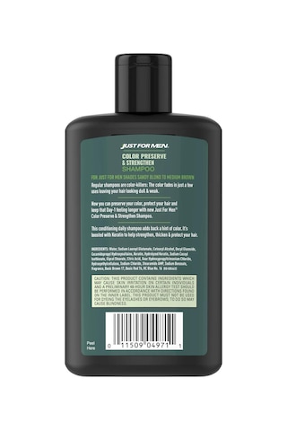 Just For Men Renk Koruyucu Ve Güçlendirici Şampuan Açık Tonlar 236ml Tüm Saçlar