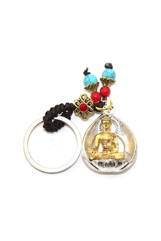 Feng Shui Bereket Şans Mutluluk Buda Budha Mistik Düğüm Feng Sui Anahtarlık