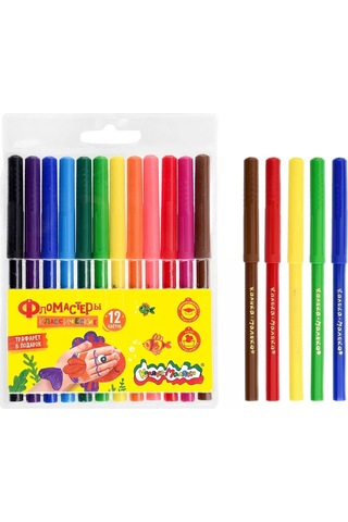 Kalaka-malaka 12 Renkli Çizim Keçeli Kalemleri 159718741