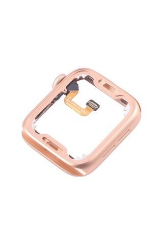 Tongxida İos Watch Uyumlu 44mm Lte Alüminyum Orta Çerçeve Plakası Taç Ekseni Flex Altın