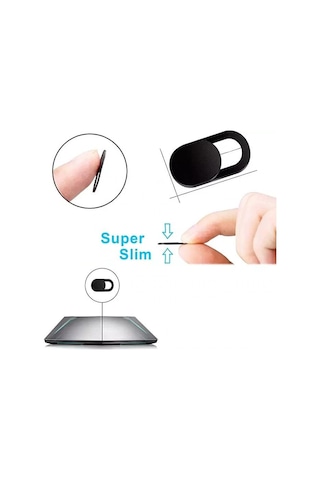 Laptop Ön Kamera Koruyucu - Gizli Koruma Kapağı - Webcam Kapatma