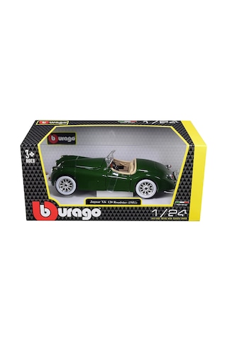 Burago 1/24 Ölçek 1951 Jaguar Xk 120 Roadster Klasik Model Araba Kahve